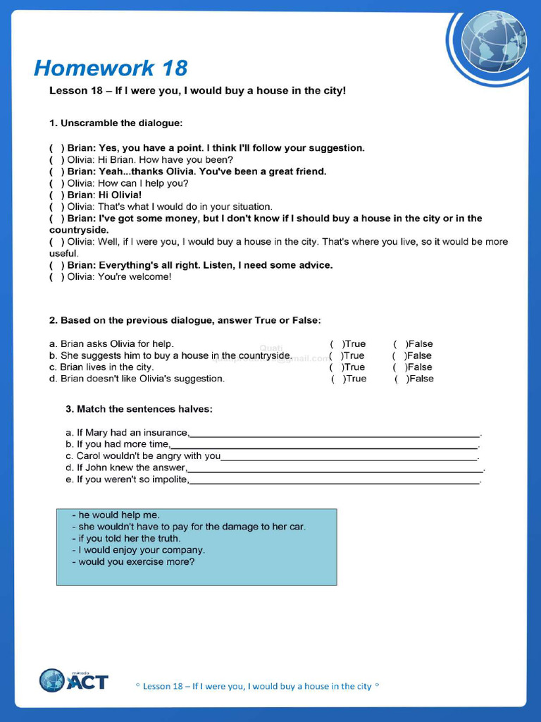 Homework 18 | PDF