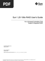 Sun™ LSI 106x RAID User's Guide