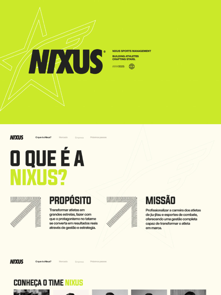 Fontes de Receita da Nixus no Esporte | PDF