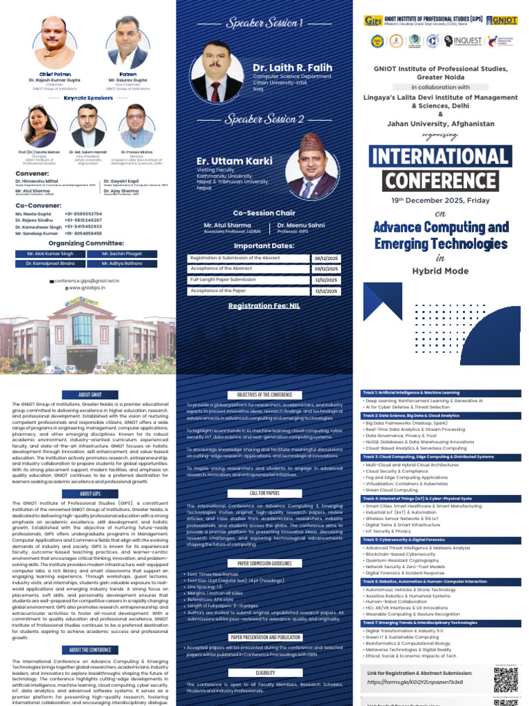 International Conference on Advanced Computing | PDF | Internet Of ...