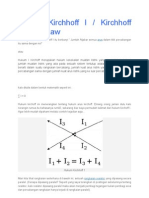 Hukum Kirchhoff I