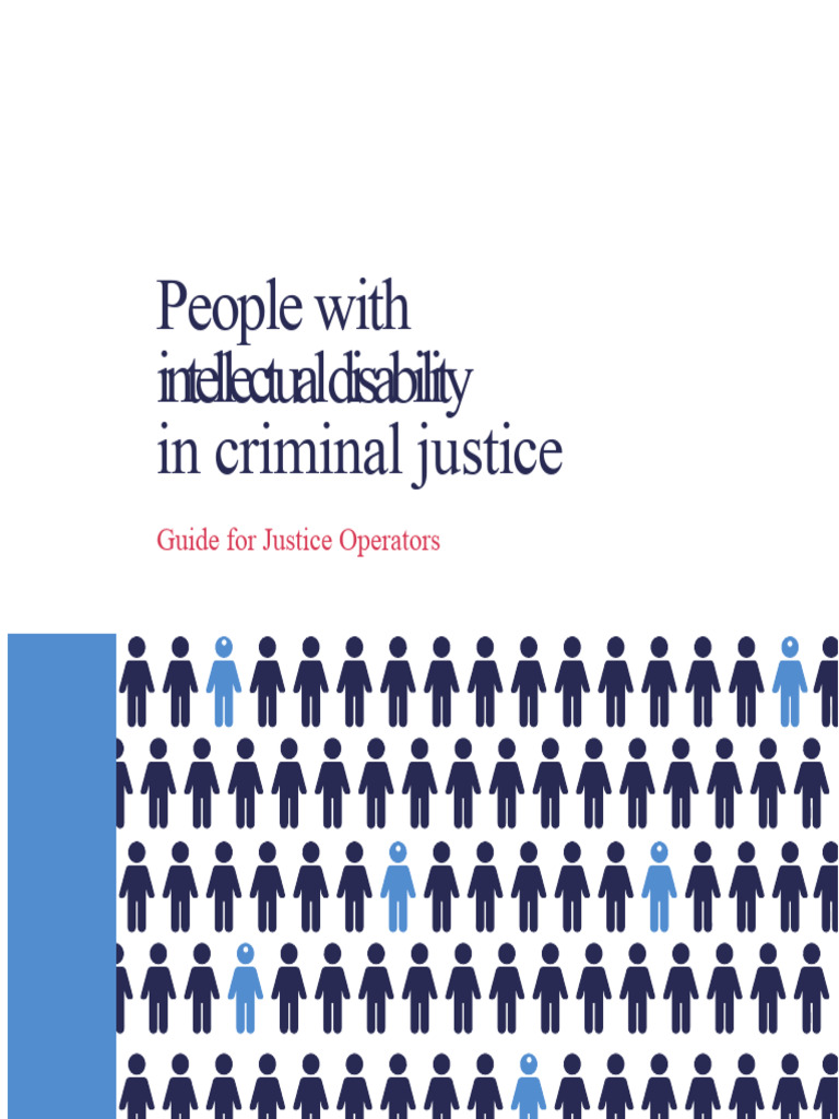 Guide for Justice Operators on Disabilities | PDF | Disability ...
