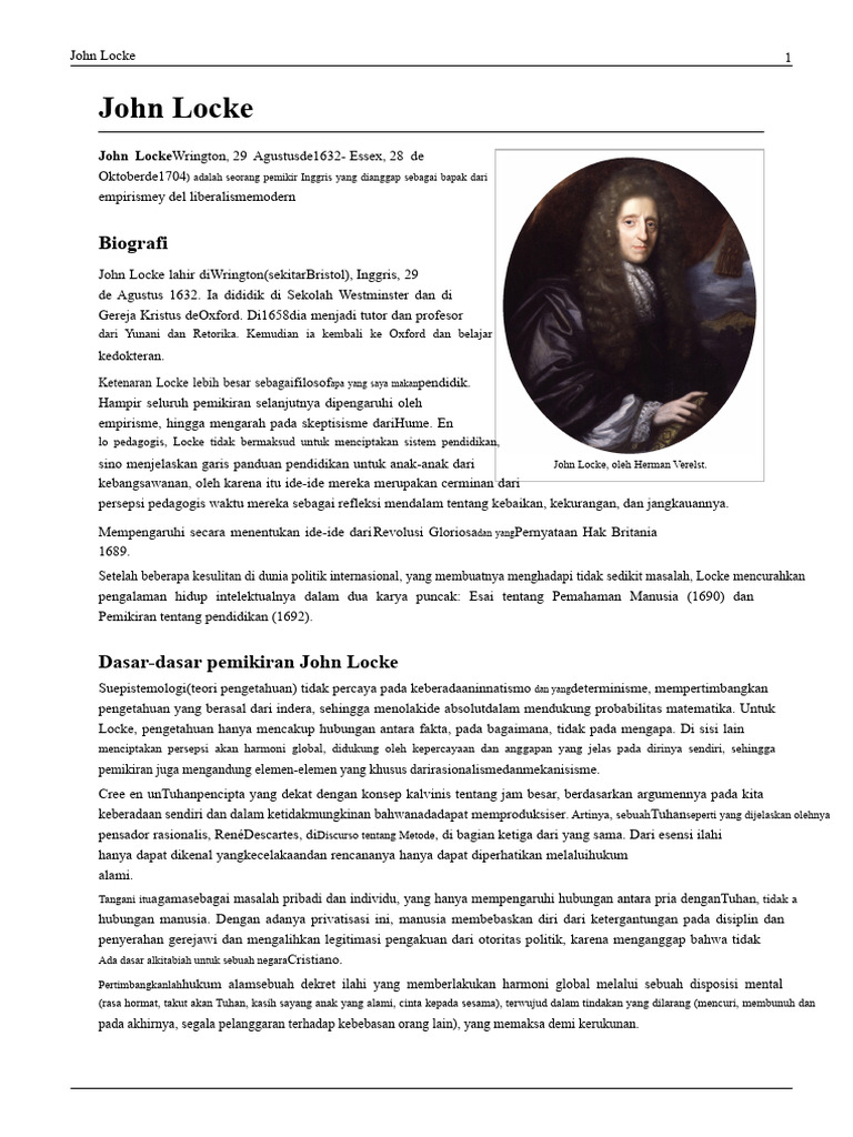 John Locke | PDF