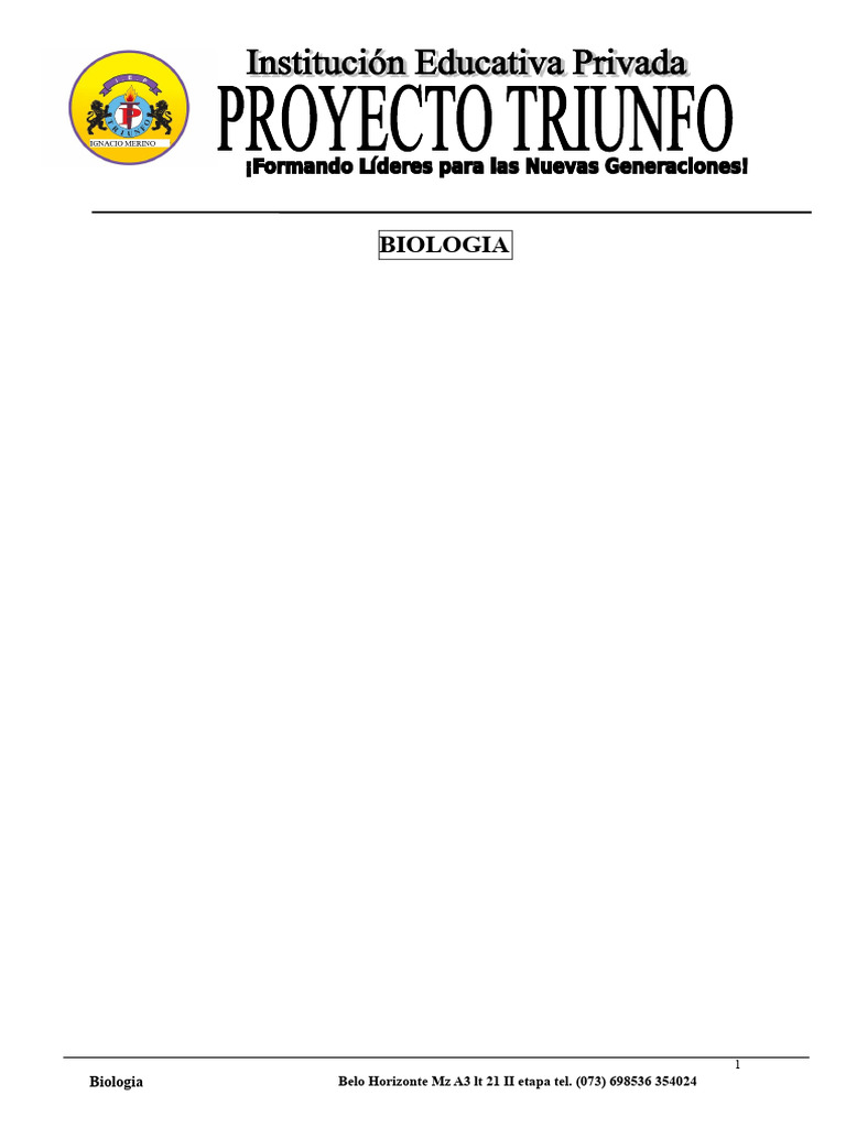 Módulo Biologia | PDF | Biologia | Metabolismo