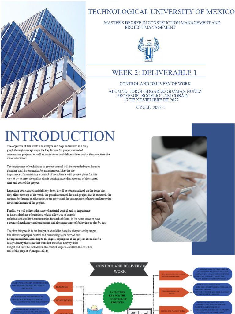 Construction Project Control Guide | PDF | Verification And Validation ...