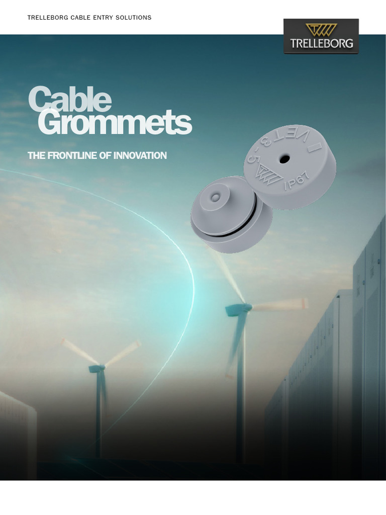 Trelleborg Cable Grommets Overview | PDF | Materials | Physical Sciences