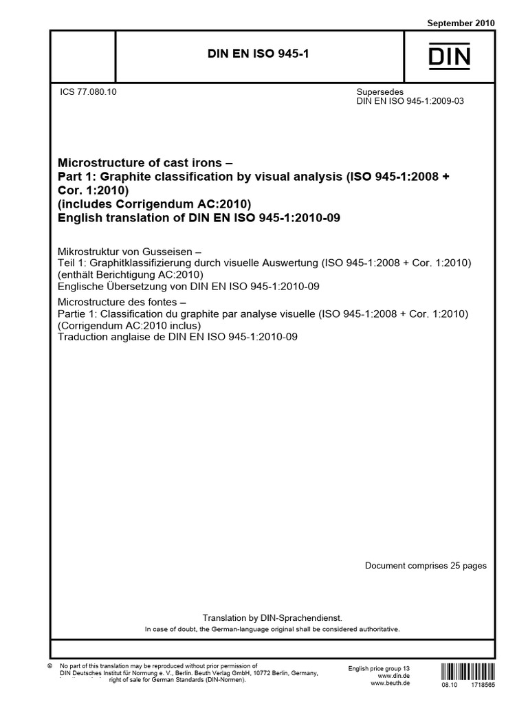 Graphite Classification in Cast Irons | PDF | Materials | Metals