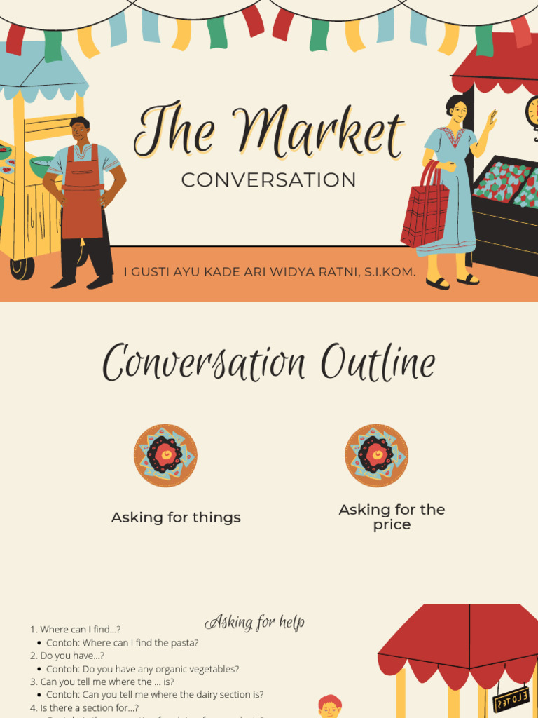 Essential Market Conversation Phrases | PDF