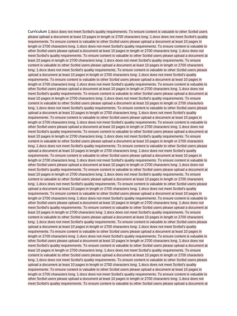 Scribd Document Quality Guidelines | PDF | Scribd | Social Information ...