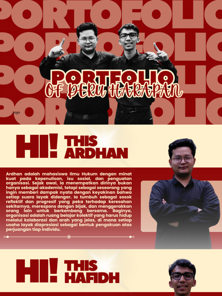 Portofolio Deru Harapan | PDF