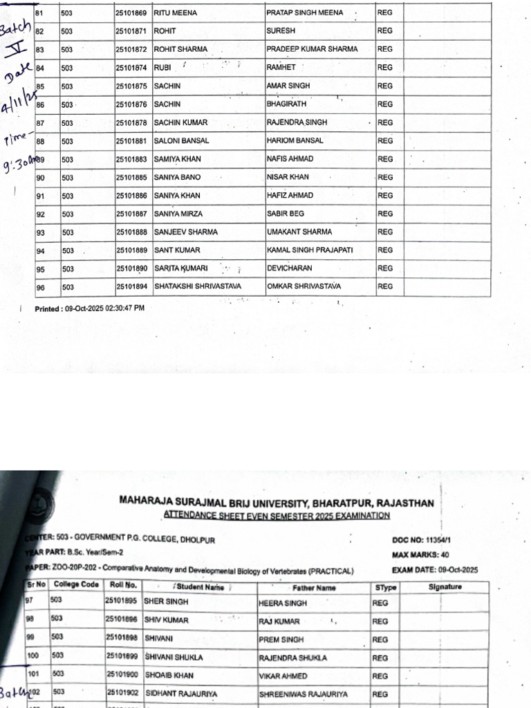 Batch V-VI | PDF