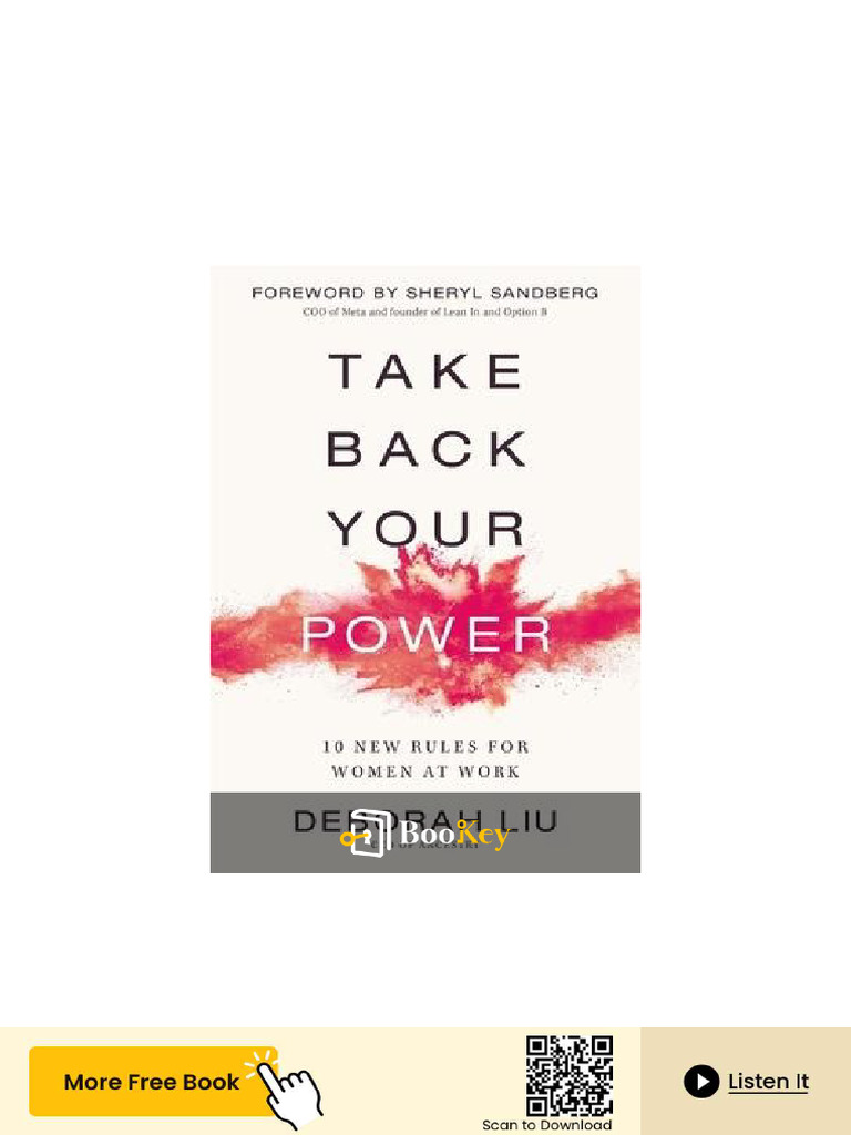 Take Back Your Power PDF PDF Mentorship Empowerment
