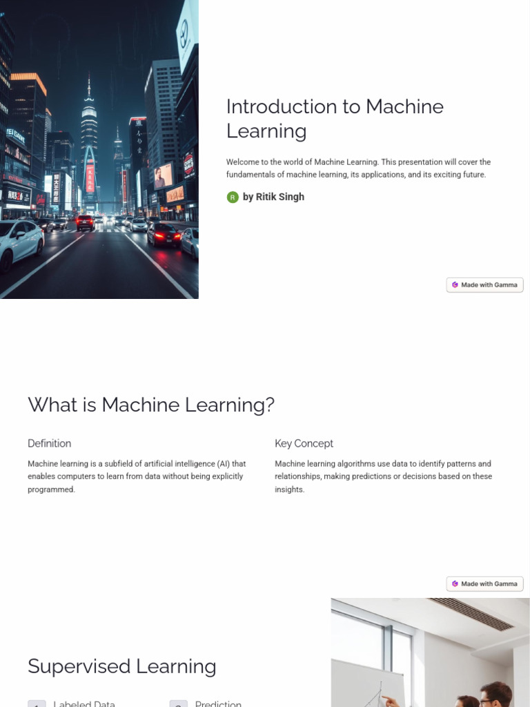 Introduction to Machine Learning (1) | PDF | Machine Learning ...