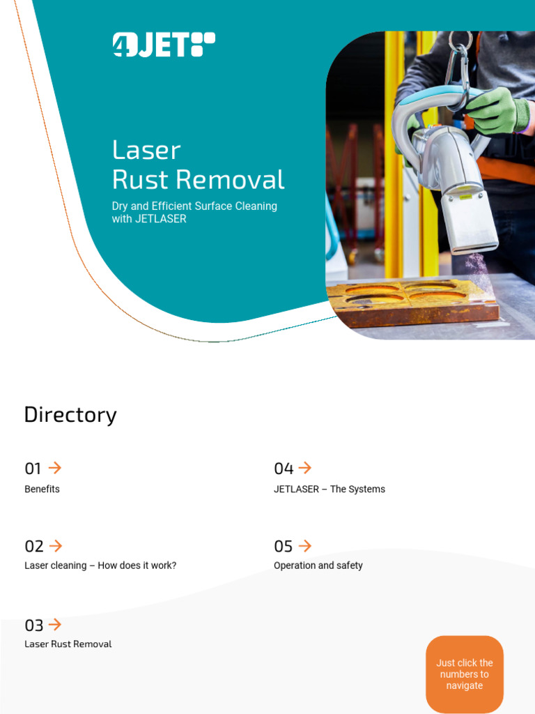 Laser Rust Removal with JETLASER Systems | PDF | Laser | Rust