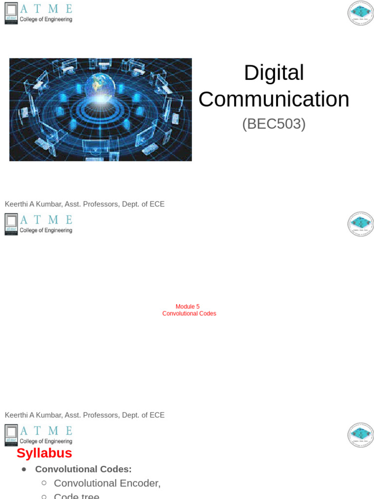 Convolutional Codes Overview and Analysis | PDF | Discrete Mathematics ...