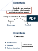 HEMATOLOGÍA 11 y 12 - Trombosis y Fibrinólisis