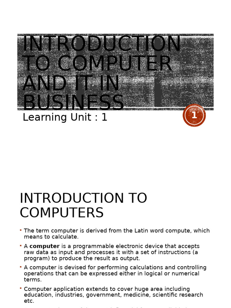Itc Itb U1 | PDF | Computer Data Storage | Malware