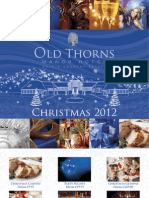 Old Thorns Xmas Brochure