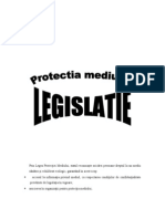 Protectia mediului - LEGISLATIE