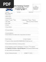 Registration Apllication Form