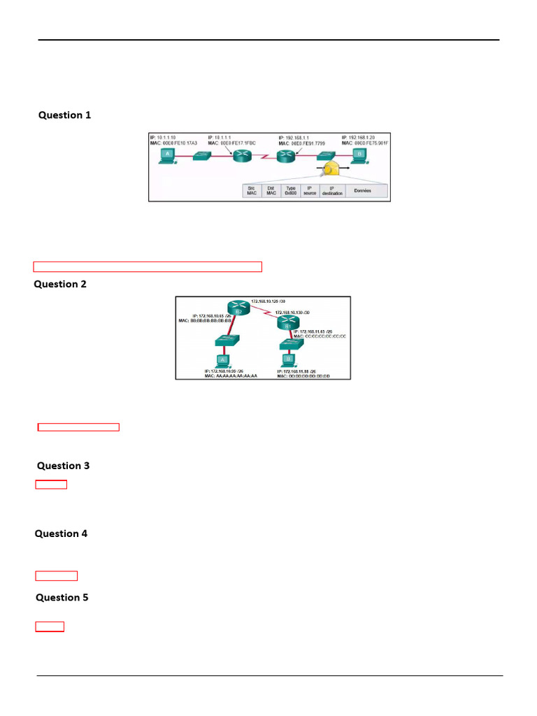 Concepts de Routage et Adressage IP | PDF | Protocoles Internet ...