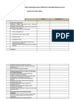 Checklist Identifikasi Kondisi Lingkungan Untuk Subproyek Yang Menyediakan UKL-UPL