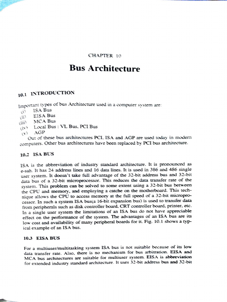Chapter 10 Bus System | PDF | Central Processing Unit | Dynamic Random ...