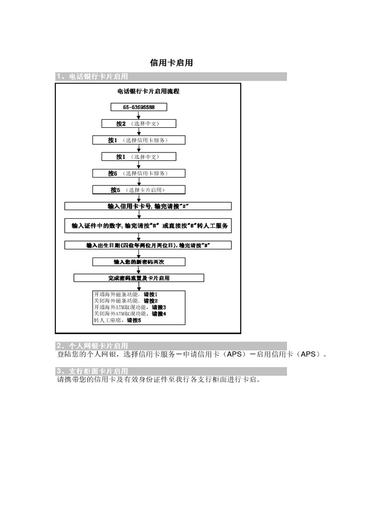 Card Activation Cn | PDF