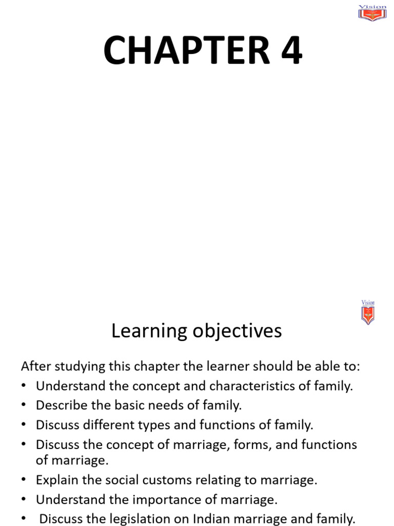 Family and Marriage: Concepts and Functions | PDF | Marriage | Family