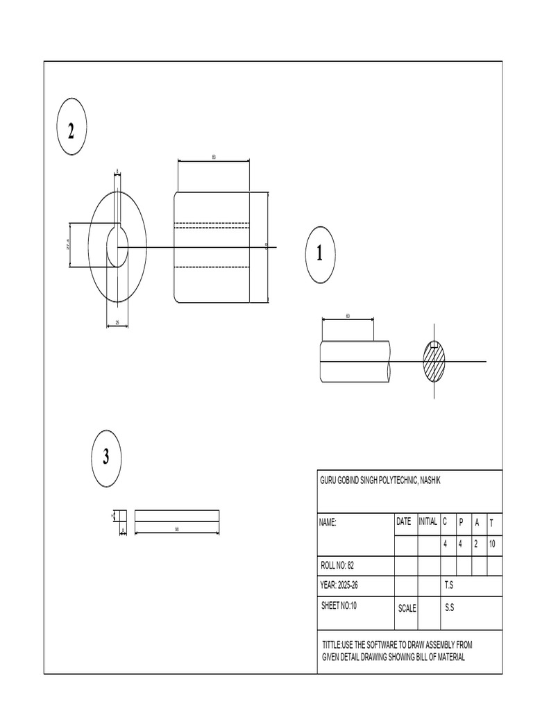 Assembly Drawing Software Guide | PDF