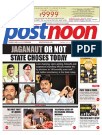 JAGANAUT OR NOT STATE CHOSES TODAY - Postnoon News Today
