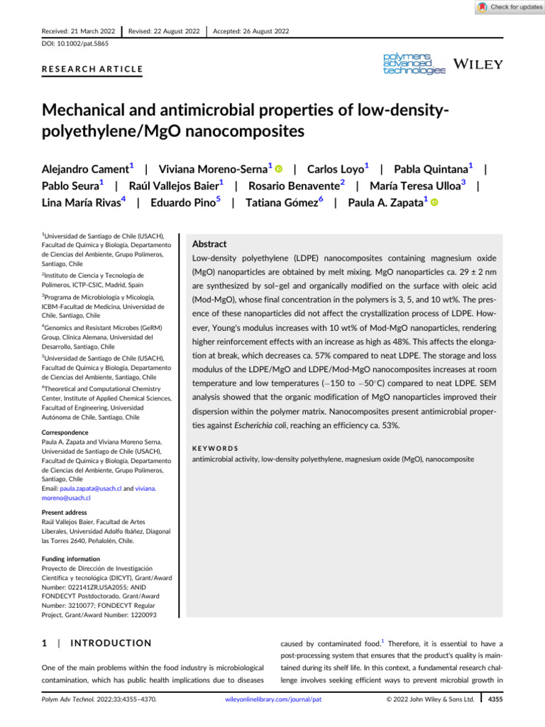 22. Mechanical and antimicrobial properties of low-density-polyethylene ...