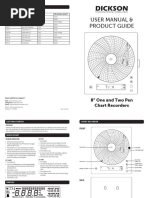 Chart Recorder Operation & Troubleshooting | PDF | Phonograph | Equipment