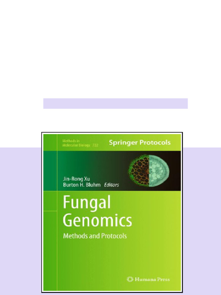 (Ebook) Fungal Genomics: Methods and Protocols by Manfred G. Grabherr ...