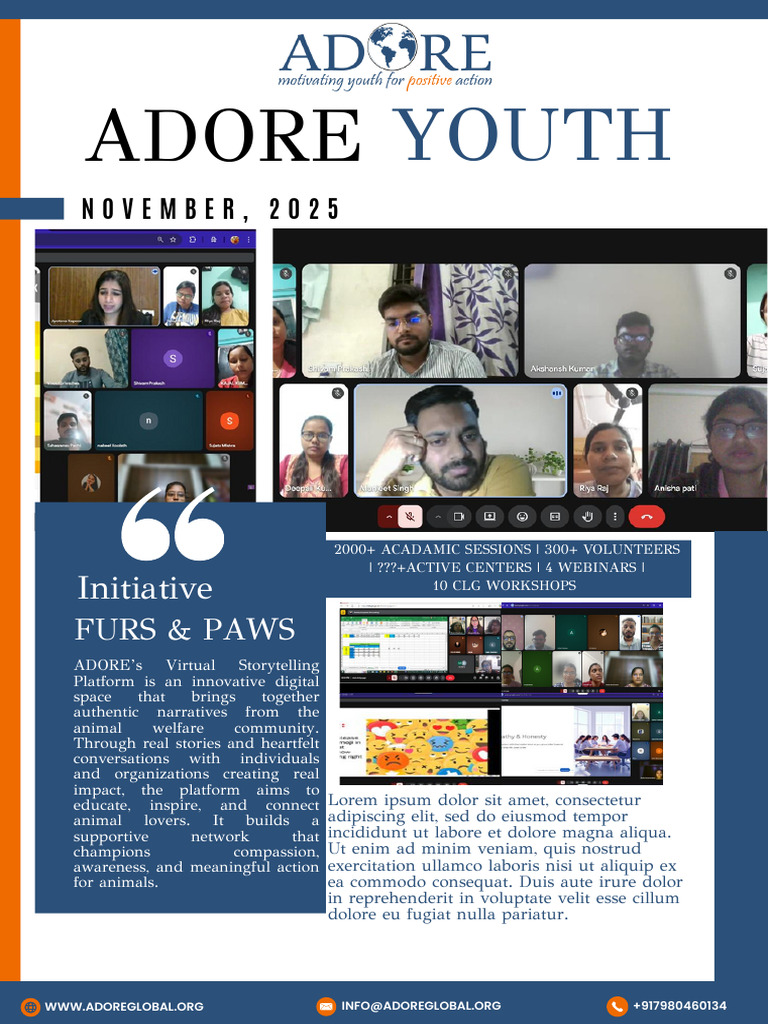 Adore November Newsletter Updated 4 | PDF | Mindset | Microsoft Excel