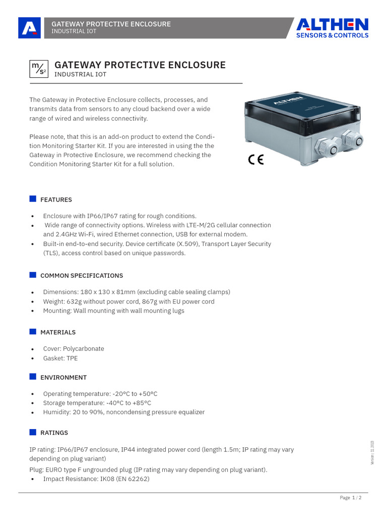 Industrial IoT Gateway with Enclosure | PDF | Internet Of Things ...