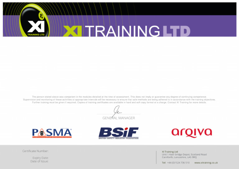 Cert 1 | PDF