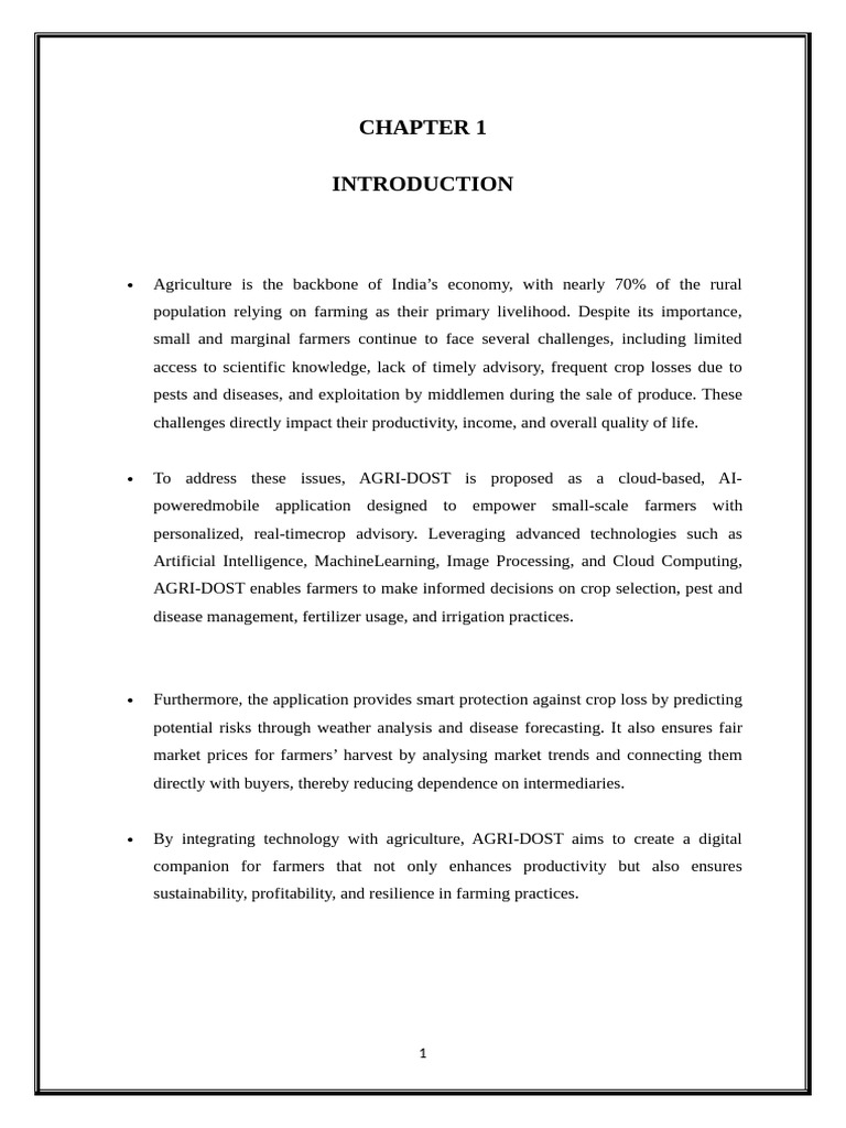 mini project | PDF | Usability | Agriculture