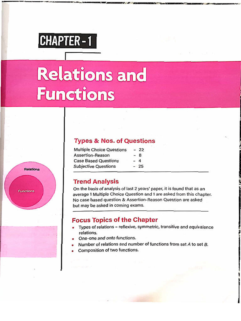 CH 1 Class 12 | PDF