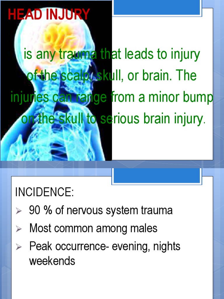 Understanding Head Injury Types and Care | PDF | Traumatic Brain Injury ...