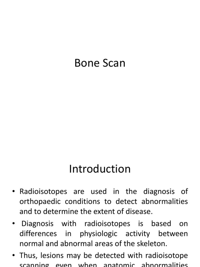 Bone Scan | PDF | Blood Vessel | Bone