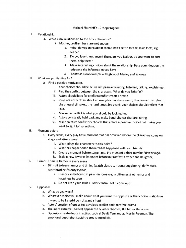 Michael Shurtleff's 12 Step Program | PDF