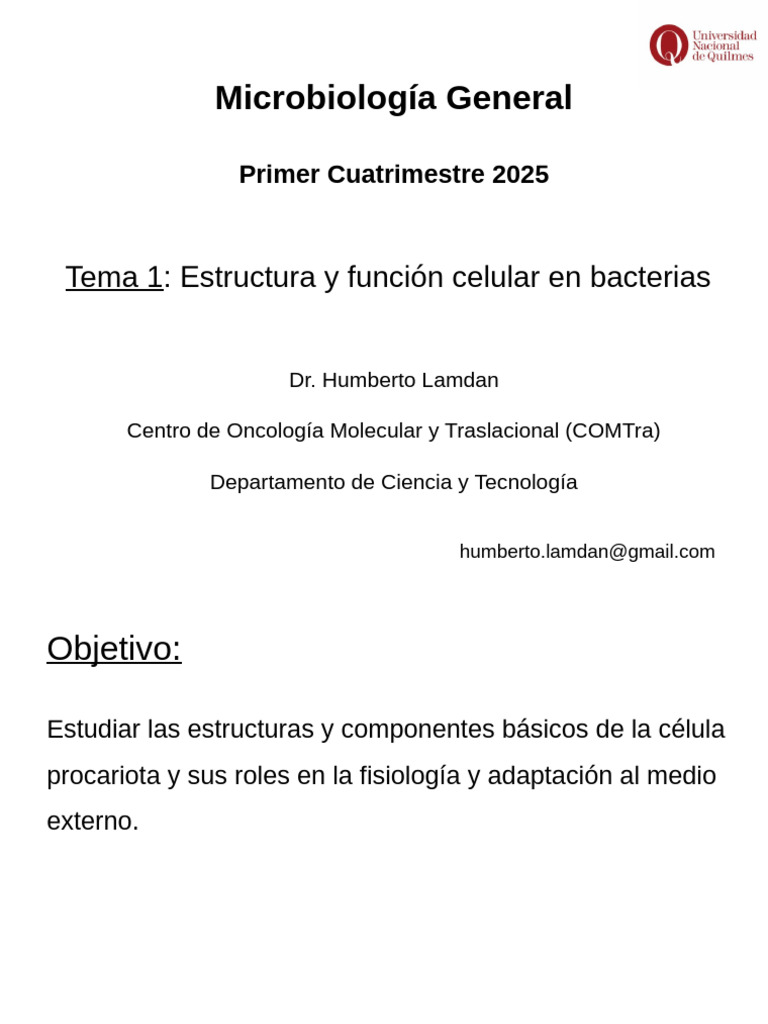Estructura y Función de Bacterias | PDF | Las bacterias | Membrana celular