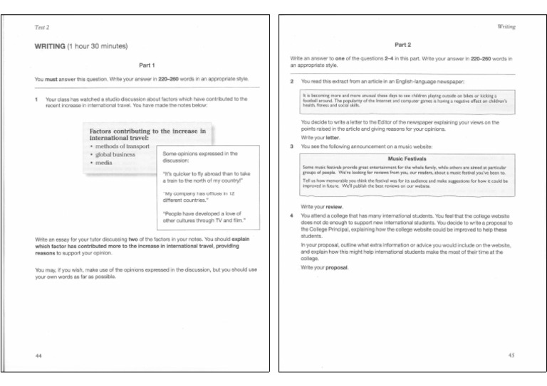 Writing Practice 2 | PDF