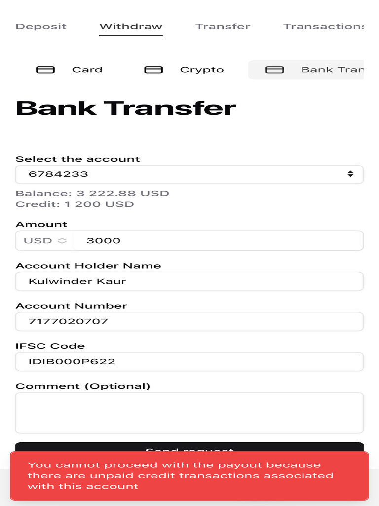 Withdraw | PDF