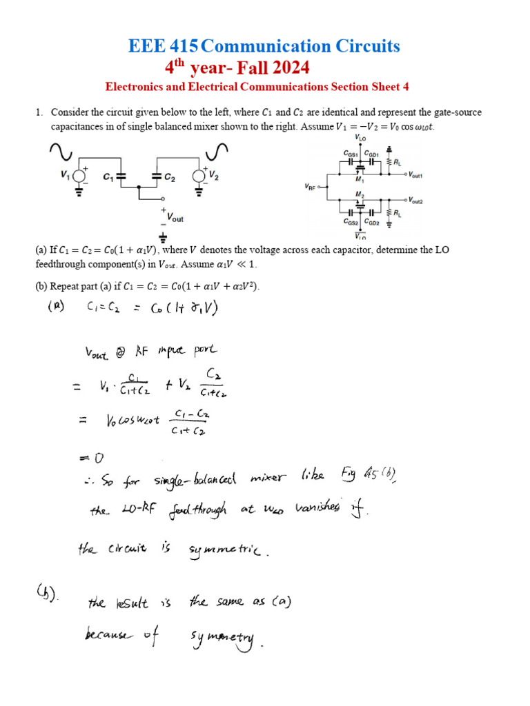 Sheet4 Solution | PDF