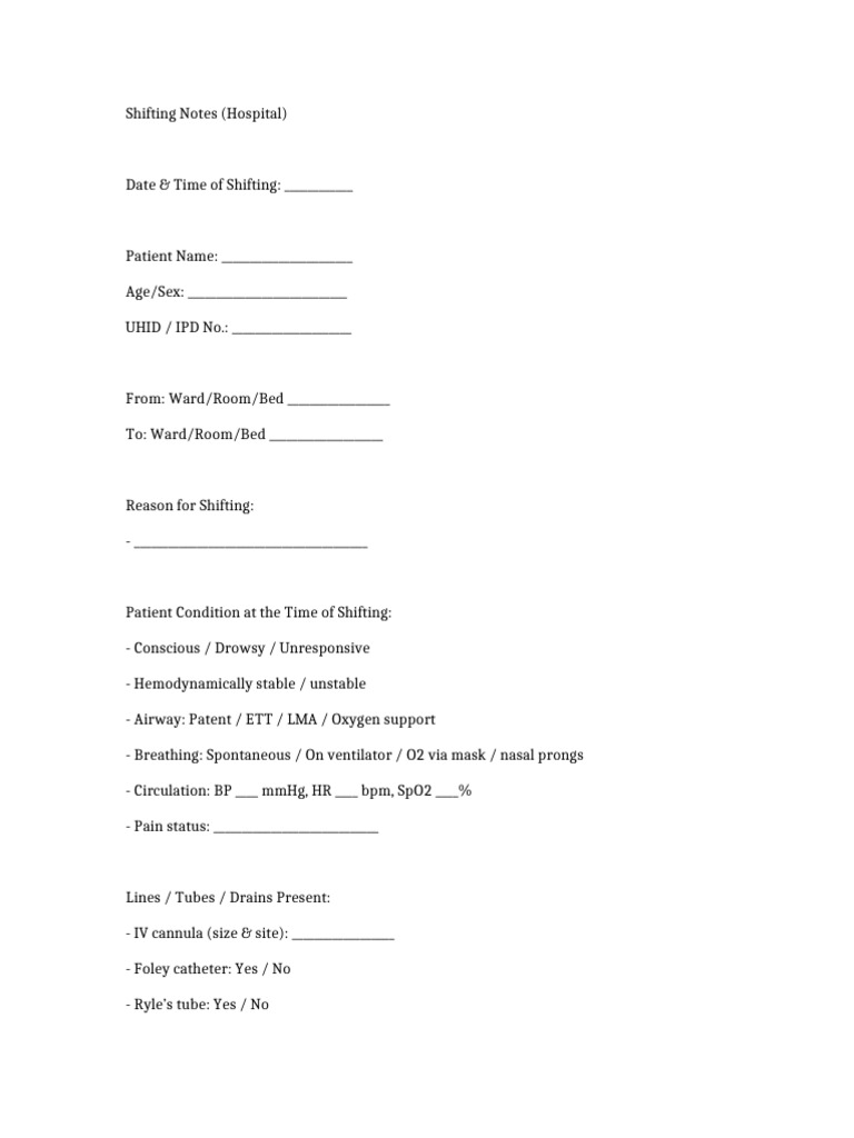 Shifting Notes | PDF