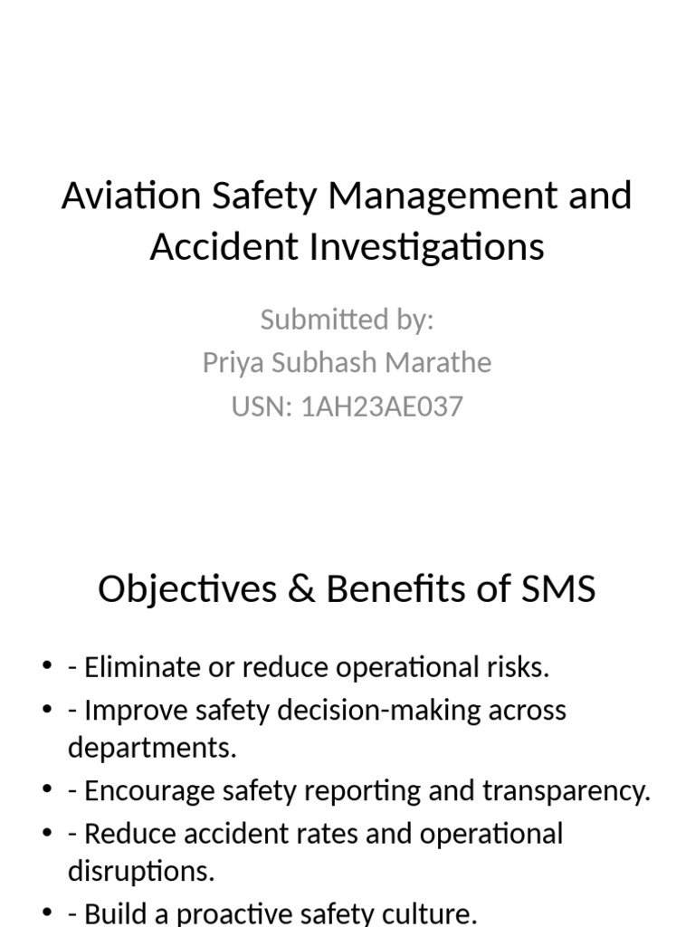 Aviation Safety Management Overview | PDF | Risk Management | Safety
