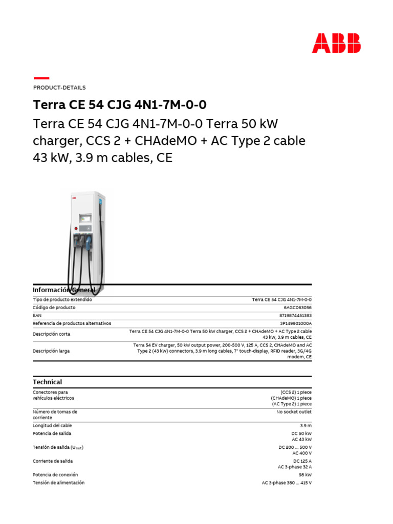 6AGC063056 Terra Ce 54 CJG 4n1 7m 0 0 | PDF | Ingenieria Eléctrica ...