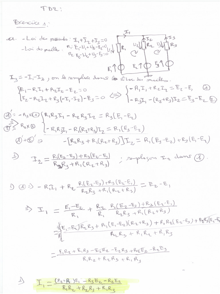 Correction Td2 | PDF